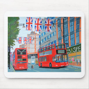 Oxford Street - Queen's Diamond Jubilee Mousepad