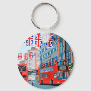 Oxford Street - Queen's Diamond Jubilee Schlüsselanhänger