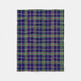 Oxford University Dart Tartan Fleecedecke