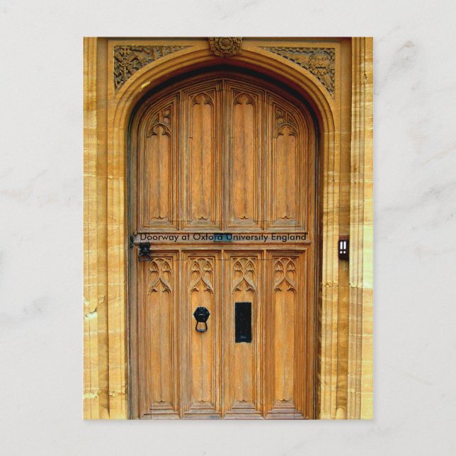 Oxford University - Image für Postkarte (Vorderseite)