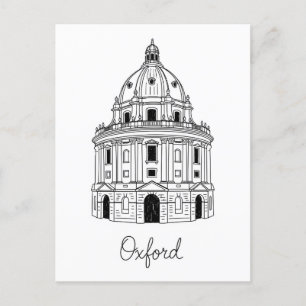 Oxford University Radcliffe Camera England Reise Postkarte