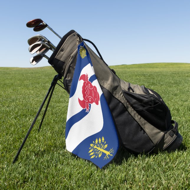 Oxfordshire-Landkreis Golfhandtuch (Gras)