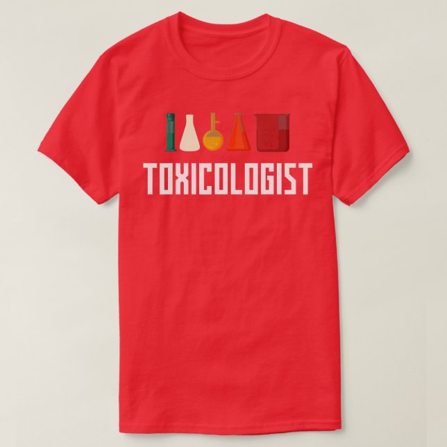 Oxicologe Bio Chemikerin T-Shirt (Design vorne)
