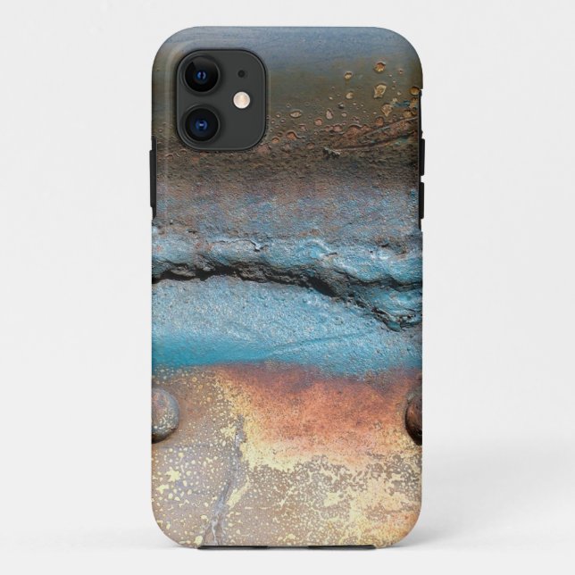 Oxidiertes Metall Case-Mate iPhone Hülle (Rückseite)