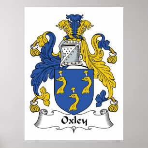 Oxley Familienwappen Poster