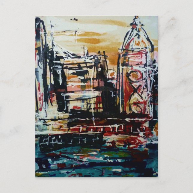 OXO auf der Southbank Postkarte (Vorderseite)