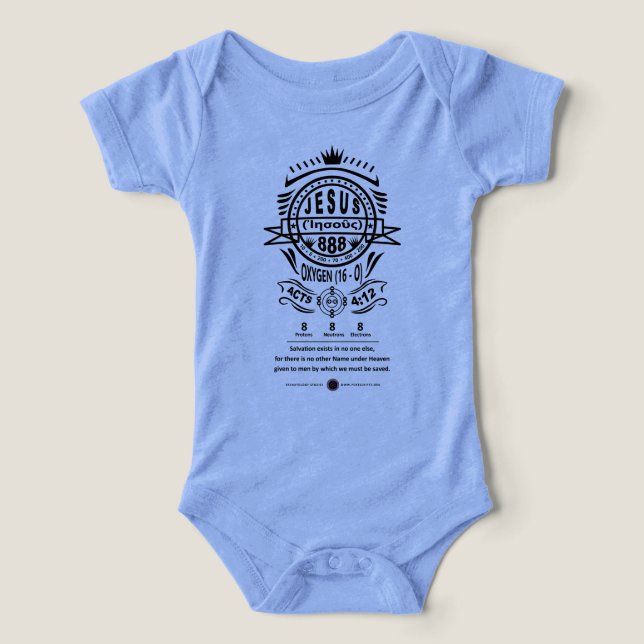 Oxygène 888 Nom de Jésus (Design Recto)