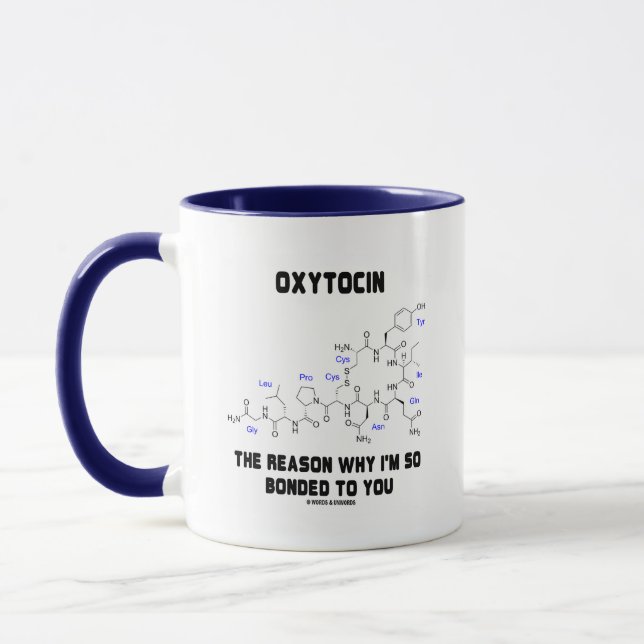 Oxytocin Grund, dass ich so an den griechischen Sp Tasse (Links)