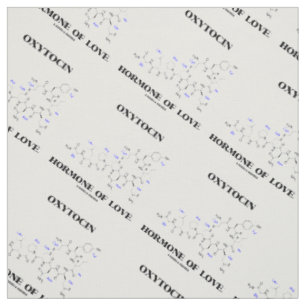 Oxytocin-Hormon der Liebe-molekularen Struktur Stoff