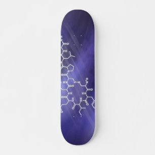 Oxytocin Hormon Strukturchemische Formel Skateboard
