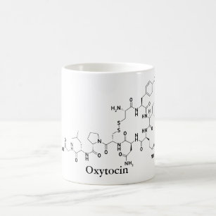 Oxytocin-Liebe-Molekül-Chemie-Wissenschaft Kaffeetasse