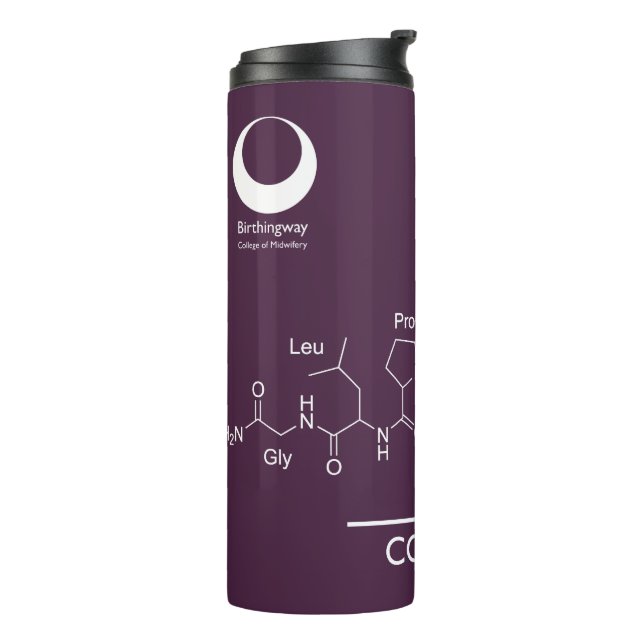 Oxytocin-Reise-Trommel Thermosbecher (Nach links gedreht)