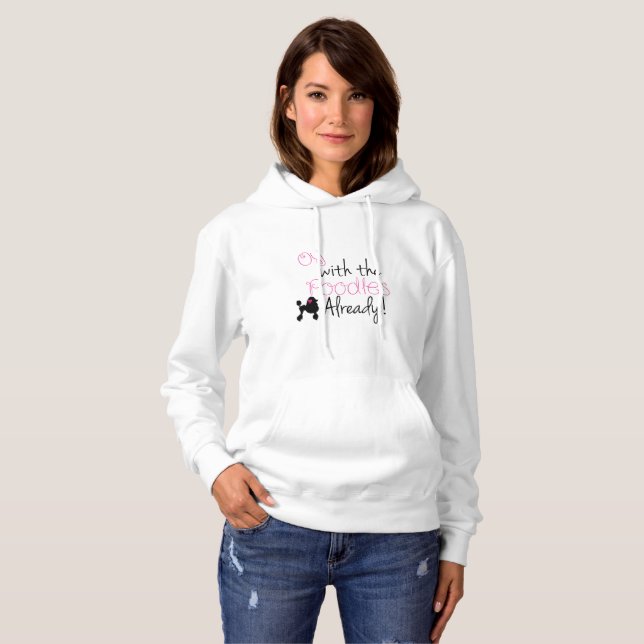 Oy mit dem Pudel bereits Hoodie - Gilmore Mädchen (Vorne ganz)