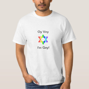 Oy Vey… je suis T-shirt de gay pride