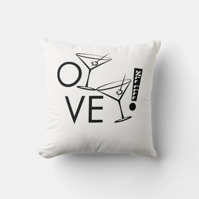 Oy, Vey Yiddish Sprichwort Einfache Typografie Kissen (Vorderseite)