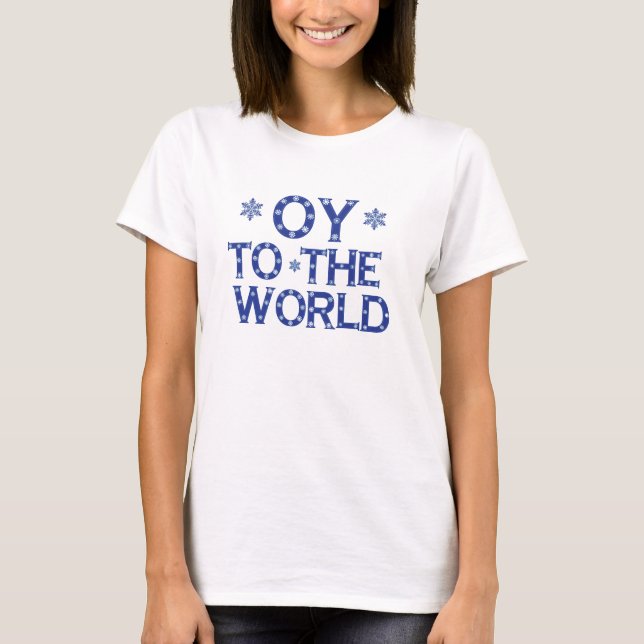 OY zur Welt T-Shirt (Vorderseite)