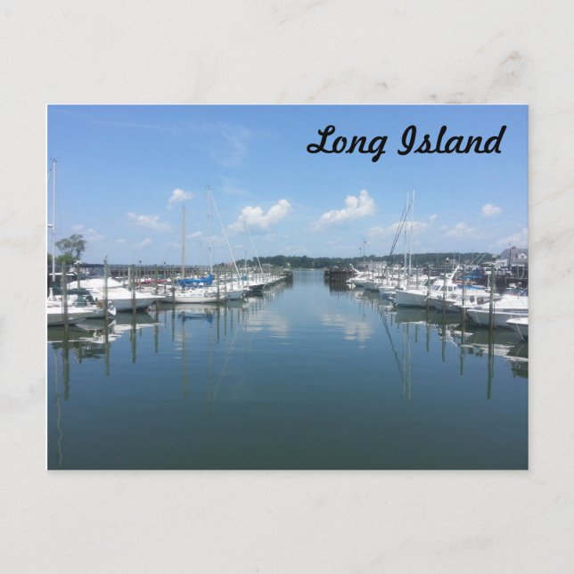 Oyster Bay, Long Island Postkarte (Vorderseite)