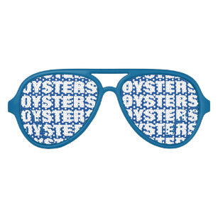 Oyster besessene Party-Schattierungen. Sonnenbrill Partybrille