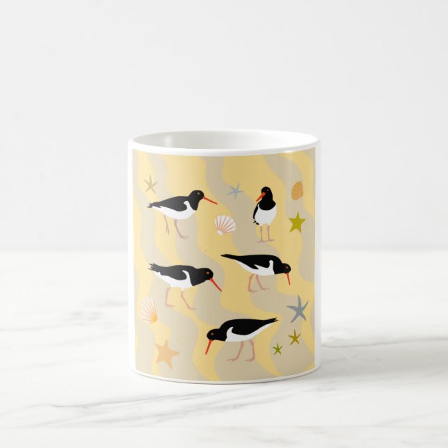 Oyster Catcher Standard Tasse (Mittel)