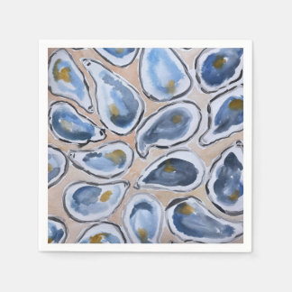 Oyster Cocktail Napkins Serviette