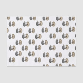 Oyster Muschel Tissue Paper Seidenpapier