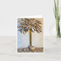 Oyster Palm sort une carte Shell Nautilus