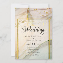 Oyster Pearl Gold WEDING Alkoholtink Abstrakt