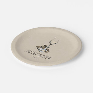 Oyster Pearl Party Pappteller
