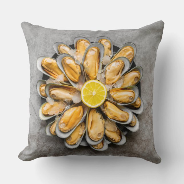 Oyster Platter Kissen (Vorderseite)
