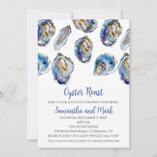 Oyster Roast Bridal Dusche Einladung