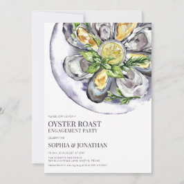 Oyster Roast Engagement Party Einladung