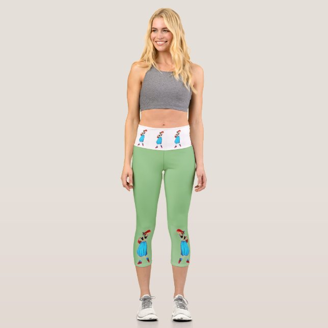 OZ DOROTHY UND IHRE SCHUHE CAPRI LEGGINGS (Vorderseite)