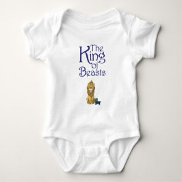 Oz - feige Lion T-Shirt Baby Strampler