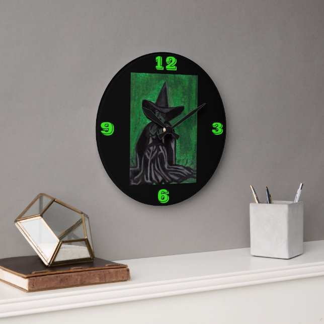 OZ MELTING WITCH GROßE WANDUHR (Büro)