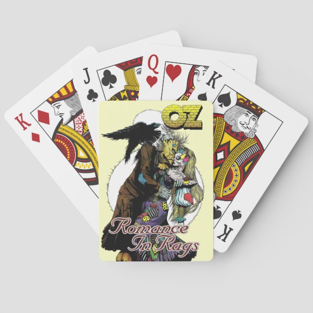 OZ Romance in Rags spielen Karten Spielkarten (Rückseite)