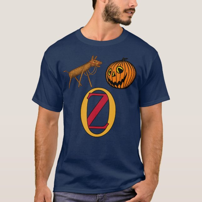 Oz Sawhorse und Pumpkinhead T-Shirt (Vorderseite)