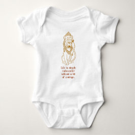 Oz - Teary Mit Augen Cofeis Lion T-Shirt Baby Strampler