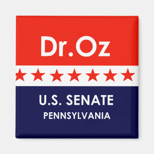 Oz US Senat Pennsylvania Magnet