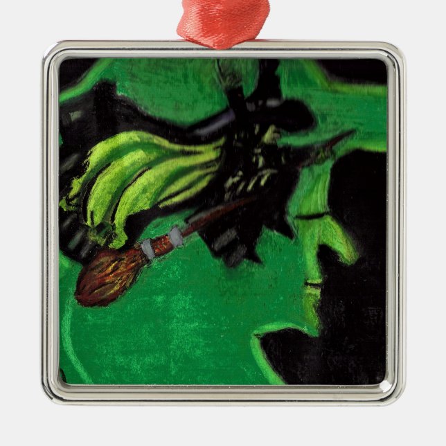 OZ, WENN DU DENKST, ICH BIN EIN SCHLECHTER WITCH ORNAMENT AUS METALL (Vorne)