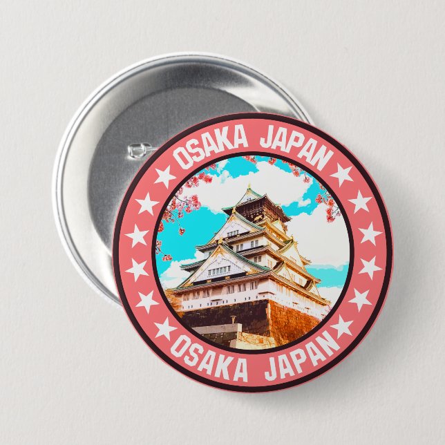 Ozaka Button (Vorne & Hinten)