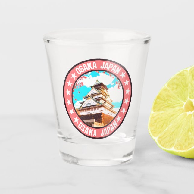 Ozaka Schnapsglas (Vorderseite)