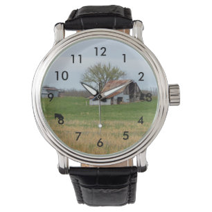 Ozark alter Bauernhof Armbanduhr