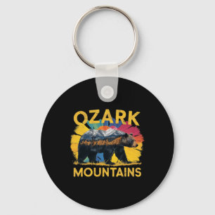 Ozark Berge Arkansas Bär Naturwanderweg Campin Schlüsselanhänger