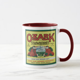 Ozark Erdbeeren Tasse