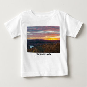 Ozark Mountains Herbst Sunset Baby T - Shirt