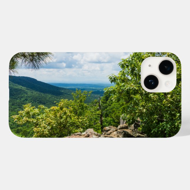 Ozark National Forest Cliff View Case-Mate iPhone 14 Hülle (Rückseite (Horizontal))