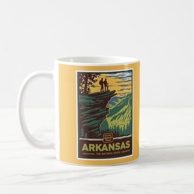 Ozark National Forest Mug Kaffeetasse (Links)