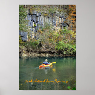 Ozark National Landschaftlich Riverways Poster