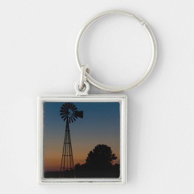 Ozark Sunset Windmill Schlüsselanhänger (Vorne)