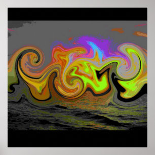 Ozark Tidal Halluzinationen Poster